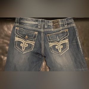 Men’s Rock Revival Relaxed/Straight Jeans